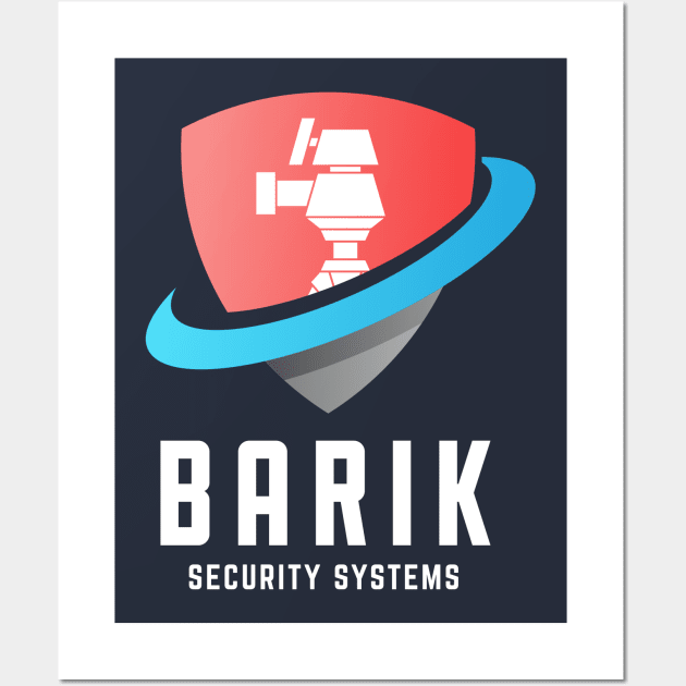 Barik (light) Paladins Champion Logo Wall Art by dcmjs